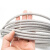 卧虎藏龙 304不锈钢透明包塑钢丝绳 涂塑钢丝绳带皮PVC钢丝绳包胶绳 1.2mm/7*7/304包塑 