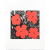 三为（SUNWAYART） 安迪·沃霍尔 Red Flowers特质艺术海报花朵客厅装饰画36x27cm Red Flowers 实木装裱