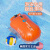 热血一族跟屁虫游泳专用双气囊安全救生圈浮标漂浮游泳包成人户外浮漂浮球 双气囊款-橙色【升级加厚】 1