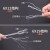 镀锌钢丝绳不包塑1.2mm-10mm捆绑钢丝绳生命线安全绳装饰拉线挂灯 轻型4mm1000米 送卡头100个