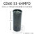 CD60冷库空调制冷压缩洗衣机53-552UF/MFD/微法启动器电容器330V 5364UF 一只