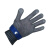 苏识 YZQ022 钢丝防割手套5级钢铁手套防切割金属安保抓捕手套 XS--总长21.5cm
