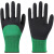 手套耐磨劳保透气耐用防滑干活工作工地橡胶乳胶胶皮手套 恒瑞祥绿纱黑发泡