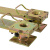 干燥机滑板注塑机料斗可定做拖板烘干机下料卸料拉板底座轴承配件 20-50公斤带轴承(加厚款)