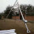 立杆机抱杆拔杆 水泥电杆人字型 三角形 独角铝合金加强型8-15米 12米杆三角形(100*5mm)