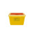 劳保佳 垃圾桶 医疗废物垃圾桶 方形圆形一次性安全利器盒 锐器盒 废弃针头收纳盒 方形推盖3L