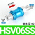 NGS气动手滑阀手推阀滑动开关HSV-06-B标准内牙进气1分 HSV-15-SS双外牙型4分