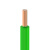 华美电线电缆 RV6平方国标超软铜芯导线单芯多股控制信号电源连接线 绿色 100米