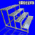 讯霸焊接铝合金台阶梯踏步工业爬梯踏台登高舞台步梯楼梯洗车台 加重5步宽1.2米长1.1米高1.25米