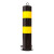 钢管警示柱防撞柱道路固定桩交通停车路桩路障反光立柱挡车柱加厚 加厚固定款1.2m