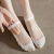 ARPGNHN袜子女夏季薄款玻璃丝透明袜子花边浅口隐形船袜袜子 抽条点点 均码