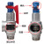 鲁修斯弹簧全启式安全阀A28H-16C蒸汽锅炉安全阀泄压阀储气罐安全阀 DN15 0.05-0.5mpa