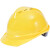 鸣固 ABS安全帽 新国标 电力工程工地建筑施工头盔 V型透气款 支持定制 红色