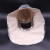 铝箔耐高温防火隔热头套炼钢厂铝厂1000度防护面罩消防披肩帽 （茶色面屏）铝箔头罩 不含安全帽