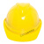 星曌中国电建安全帽V型透气ABS监理建筑工地头盔 豪华旋钮款白色