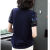 【特.价】夏天胖的短袖汗衫40-50岁中年妇女半袖2024年夏装韩版女 黑色 2XL 建议120-135斤