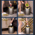 垃圾桶户外大号不锈钢厨房厕所卫生间茶水渣北欧酒店简约铁筒 15L银圈-水立方