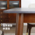 家逸岩板餐桌实木餐桌椅组合现代简约家用吃饭桌子餐厅家具一桌四椅1.2米 特价款