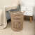 可回收分类垃圾桶废纸类塑料金属废品收纳桶回收箱可折叠 塑料类回收桶 D35cm*H40cm