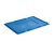 库达0403A物流箱盖板塑料物流物料箱收纳周转箱配件加厚储物箱盖子蓝色400×300mm