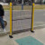 丰昂 无缝车间隔离网仓库隔断机器人围栏设备安全护栏网防护栏(孔2*10厘米丝粗3.5毫米) 高2米*宽1.5米