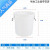大号垃圾桶圆形户外环卫桶厨房分类桶特大餐厨商用泔水桶带盖 L50白色无盖