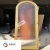 CLCEY圆弧拱形造型门厨房卫生间门入户门网红阳台门个性定制 门套加厚定制