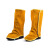 宇禄九州Y1黄色魔术贴26cm电焊护脚套焊工防烫护脚盖隔热护脚罩可定制