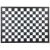 黑白棋盘格圆点光学校正网方测试卡MTFchart定制菲林片定制标定板 磨砂菲林 53340CM