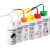 彩色标签洗瓶500mL 安全信息洗瓶 LDPE彩色标识空洗瓶 彩色盖清洗瓶 白色 次氯酸钠 500mL