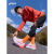 亚瑟士（asics）亚瑟士 夏季轻量网面缓震回弹透气运动鞋 白红色 1011B845-100女款 37.5