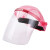 成楷科技 CKL-3117F+TPE 头戴式透明防护面罩 防冲击耐高温 防油烟面屏+一次性手套 厨房2件套