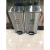 不锈钢分类垃圾桶商脚踏式脚踩带盖北京大号口公共场合外 20升+20升(可回收有害垃圾) 30*26*47