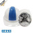 定制电力帽电网电工加厚头盔工地监理定制印 白帽蓝壳
