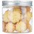 erisi铝盖透明塑料瓶保鲜密封罐圆形溶豆花茶储物盒饼干坚果食品罐子 铝盖YL8520-48克 10个装