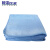 格洁840401-D超细纤维擦拭布办公室桌椅毛巾仪器仪表擦拭毛巾 蓝色 40cmx40cmx25条