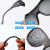 电焊防护眼镜焊工专用烧焊防飞溅打磨切割护目镜防尘二保焊防打眼 弧形平光镜(黑色)