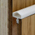 中部工品   木门卡条卡槽式密封条 木门缝隙消声条房门缓冲隔声条  方型  5米/根  单位：根