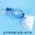 定制定制适用简易呼吸器医急救呼吸球囊复苏气囊活瓣人工呼吸器人 蓝色裸球囊+面罩+储气袋