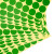 海斯迪克 HKW-259 彩色不干胶圆点标签贴纸 圆形铜版色标分类记号贴纸 25mm绿色（600贴）
