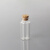 施莱登 西林瓶透明迷你小号卡口透明玻璃瓶木塞许愿瓶彩虹玻璃漂流瓶 32*70mm(35毫升)100个 