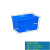 塑料水箱方桶长方形蓄水储物箱加厚泡瓷砖水槽水桶服装厂大号大容 50K蓝色487*343*258mm