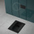 科勒（KOHLER）家装卫浴北欧创意黑色蹲便器隐藏式入墙暗装感应水箱嵌入式蹲坑 后出水明装水箱(默认带存水弯