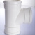 蓉贝特塑料三通接头水管PVC接口自来管道水管件配件-PVC-16/16/16mm 三通 50个装