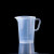 沁度适用于5000ml毫升塑料量杯量筒烧杯带刻度容量瓶5L量杯带盖 0.5L带盖量杯