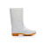谋福186 白色食品卫生鞋靴 耐油耐酸碱保防护雨鞋 中筒食品靴 35
