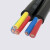 OD 足国标2芯/x4/6平方电线电缆护套冻线软线耐磨电源线25焊机 电 3X2.5 市场国标1卷