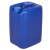 急先锋 蓝色20L塑料桶 化工堆码桶方桶 香精香料桶 PE桶 20L加厚堆码桶【1.2kg龙灯款蓝色】