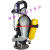 GJXBP空气呼吸器正压式6.8L纤维碳瓶RHZKF9升便携式过滤面罩消防3c认证 6L钢瓶呼吸器无箱