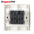 罗格朗 美淳系列白色开关面板 86型10AX二位双控开关 二开双控EN32/2/3C（定制）